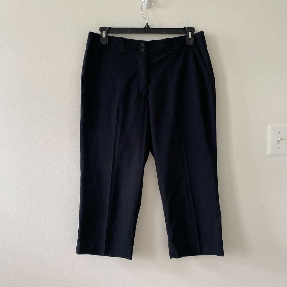Nike Women’s Golf Tour Performance Dri-Fit Black Cropped Pants